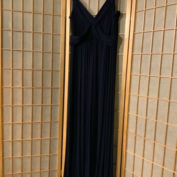 Soho New YORK & co - Navy blu maxi dress. Sz XL - Picture 7 of 10